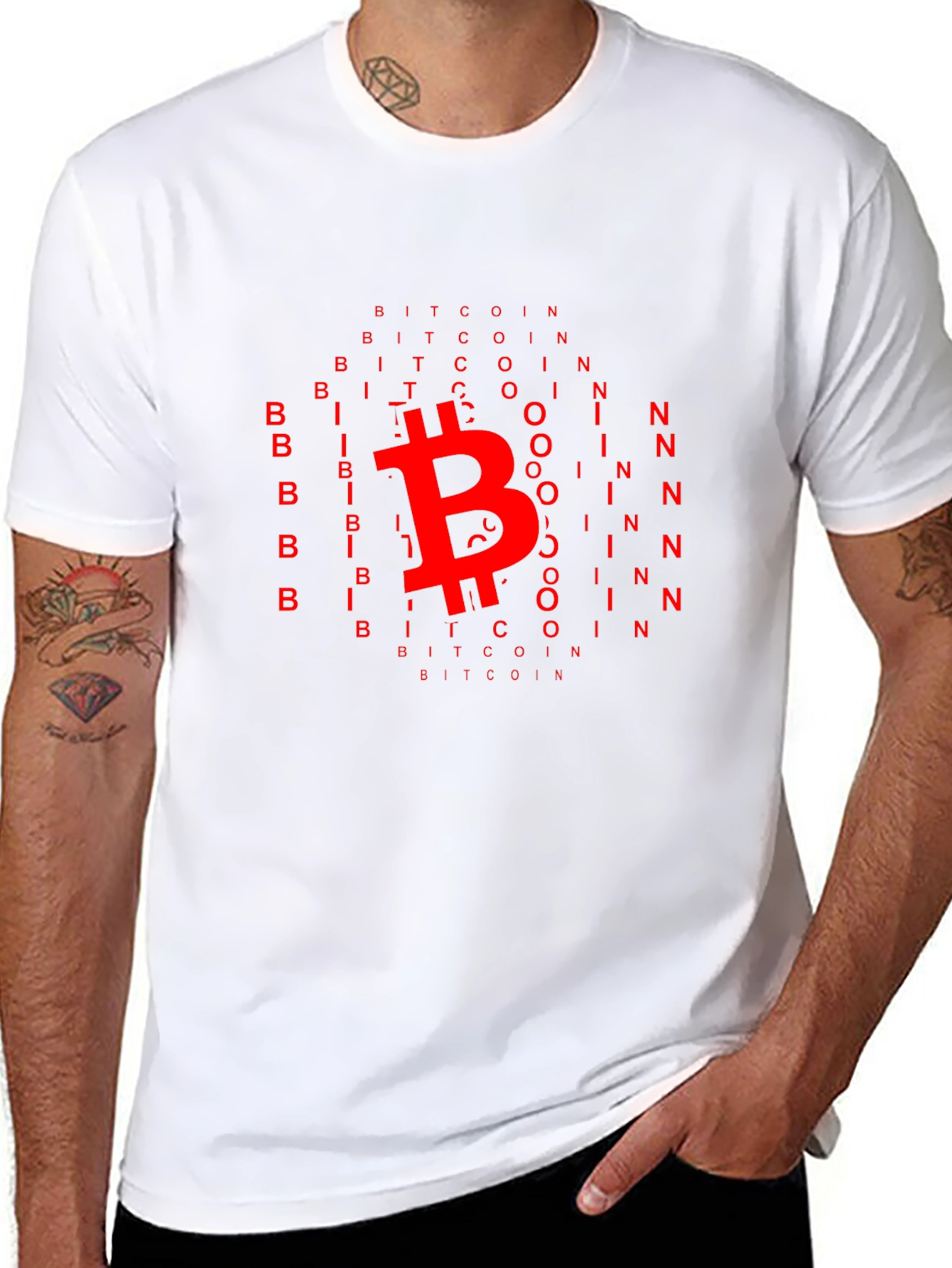 Bitcoin Graphic Tee - Crypto Fan Apparel