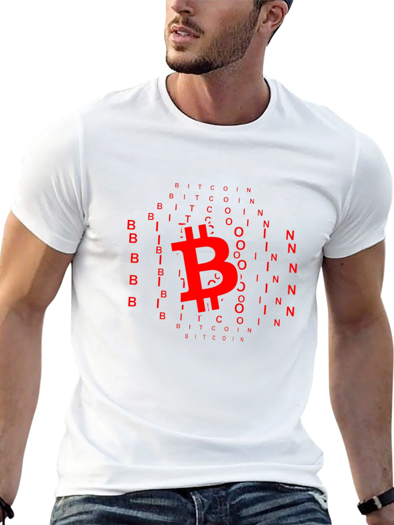 Bitcoin Graphic Tee - Crypto Fan Apparel