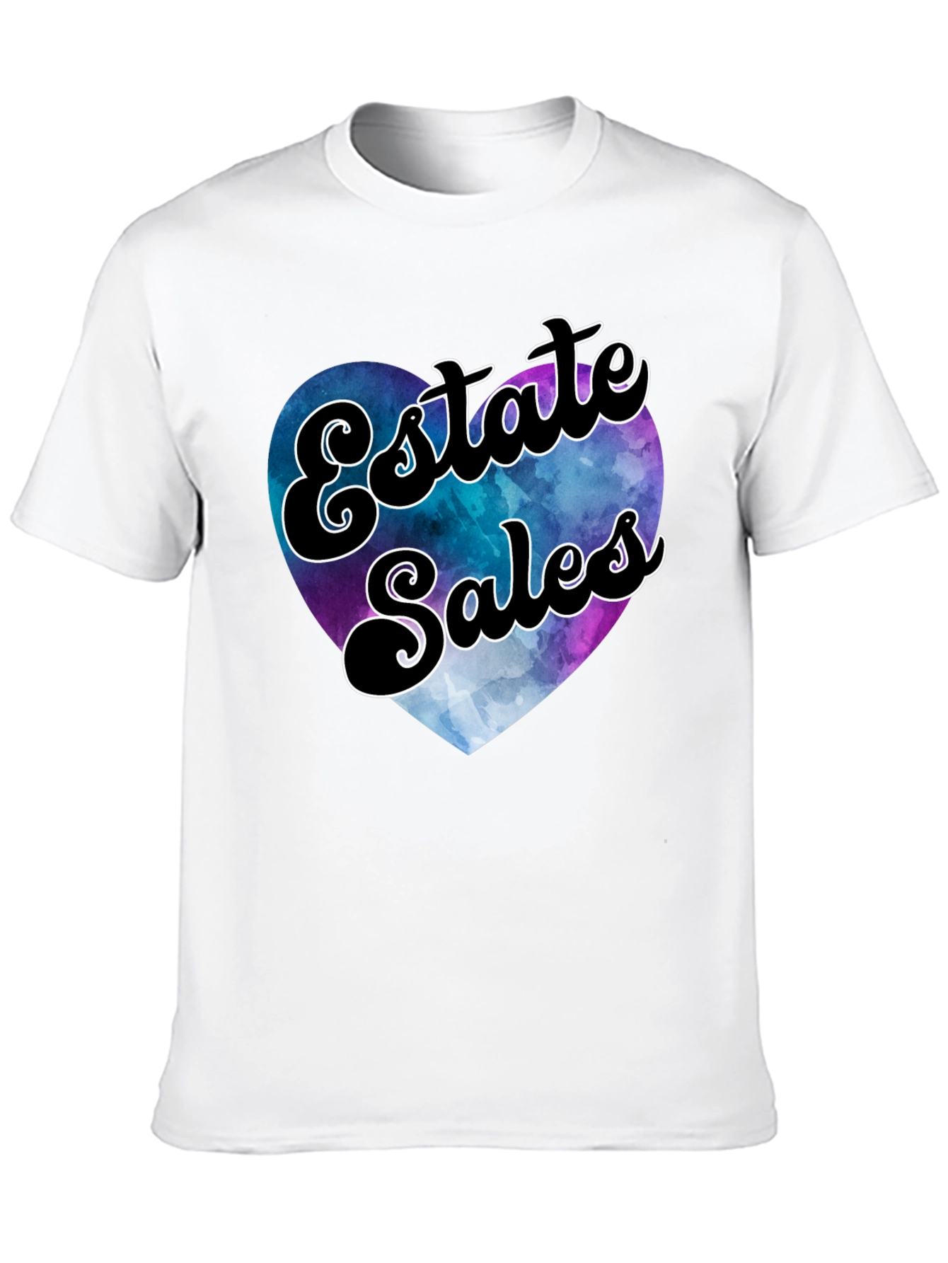 Estate Sales Heart Graphic T-Shirt