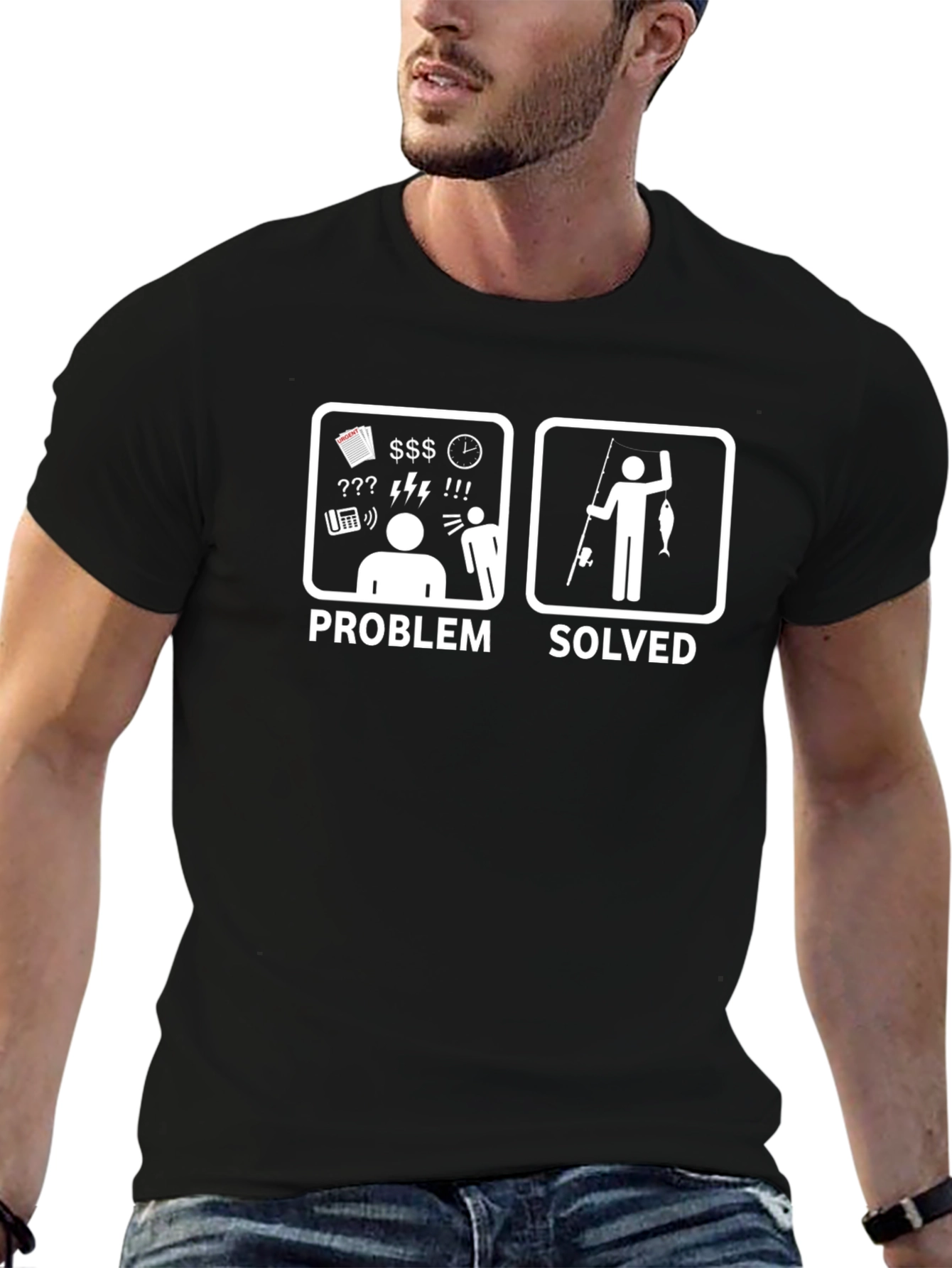 Problem Solved Fishing T-Shirt
