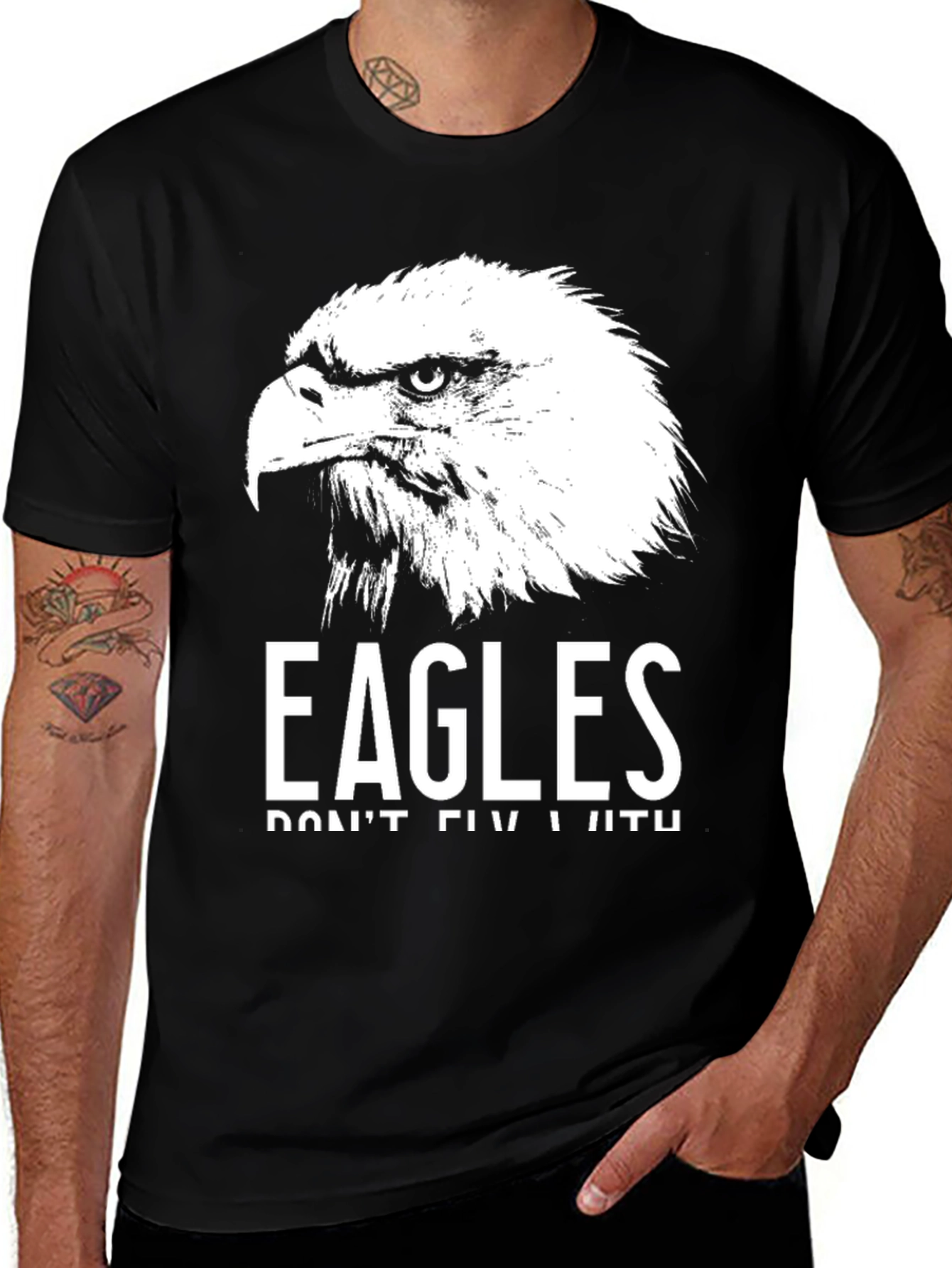 Eagles Graphic Print T-Shirt