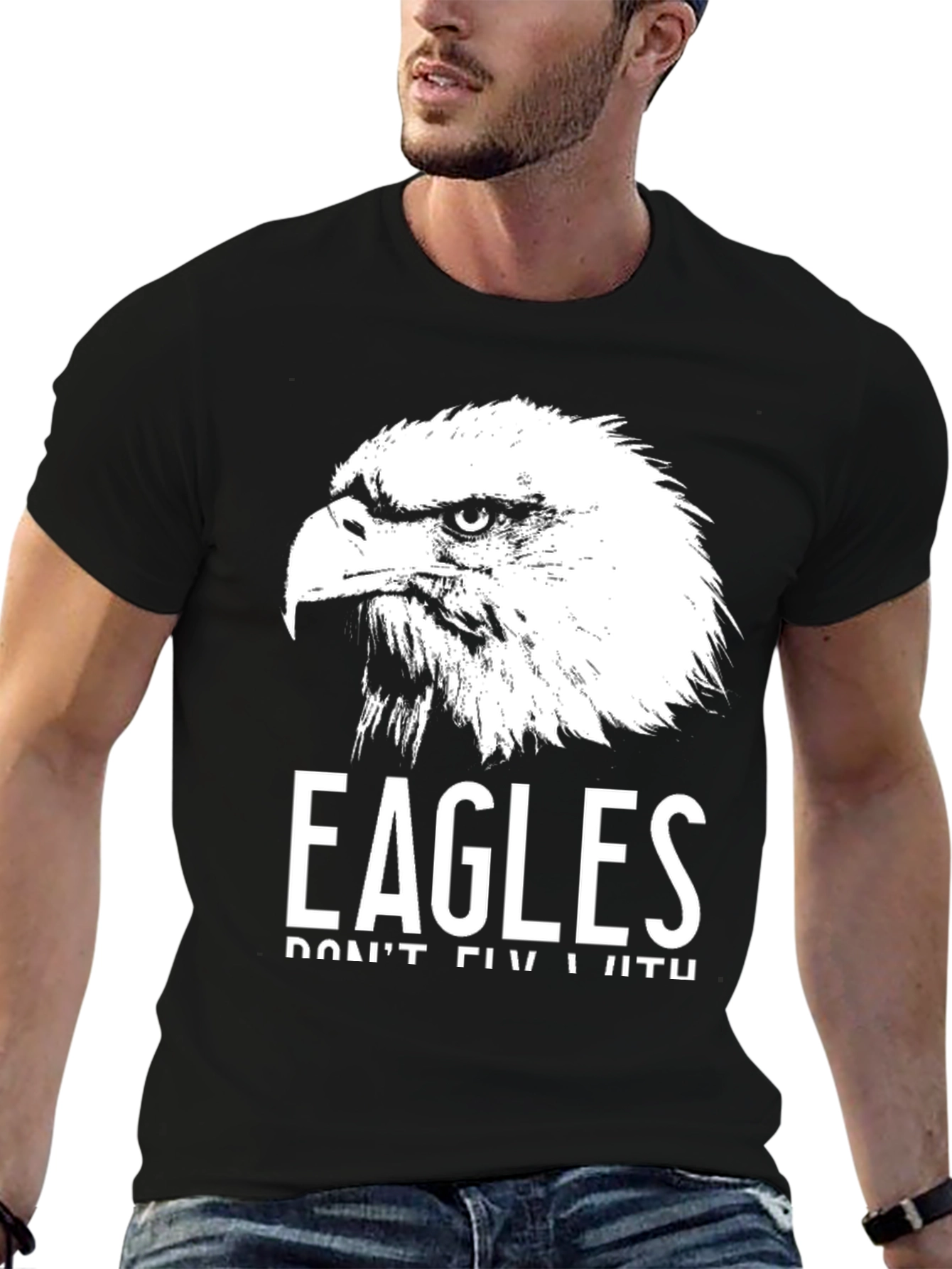 Eagles Graphic Print T-Shirt
