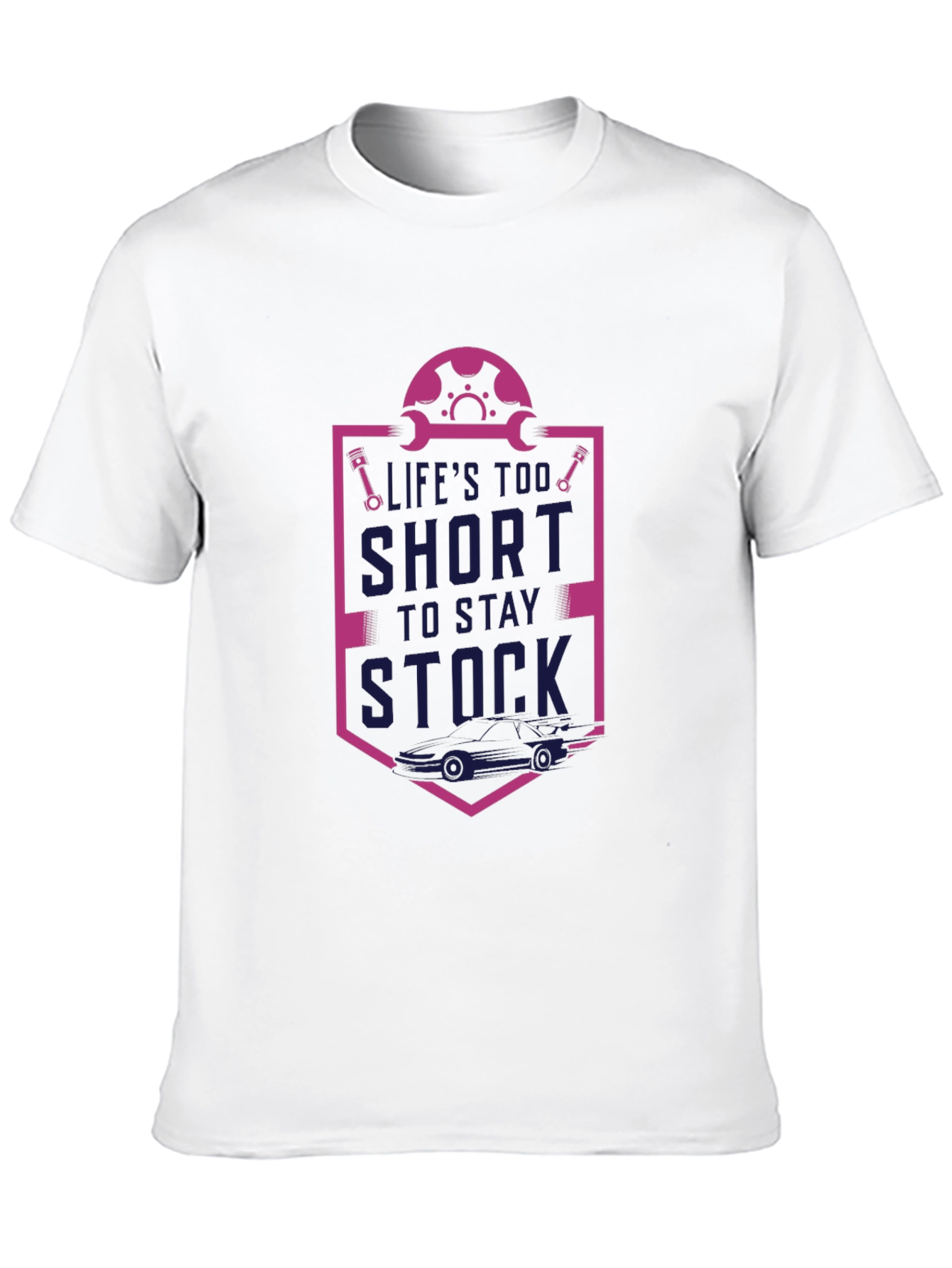 Lifes Too Short to Stay Stock Graphic T-Shirt