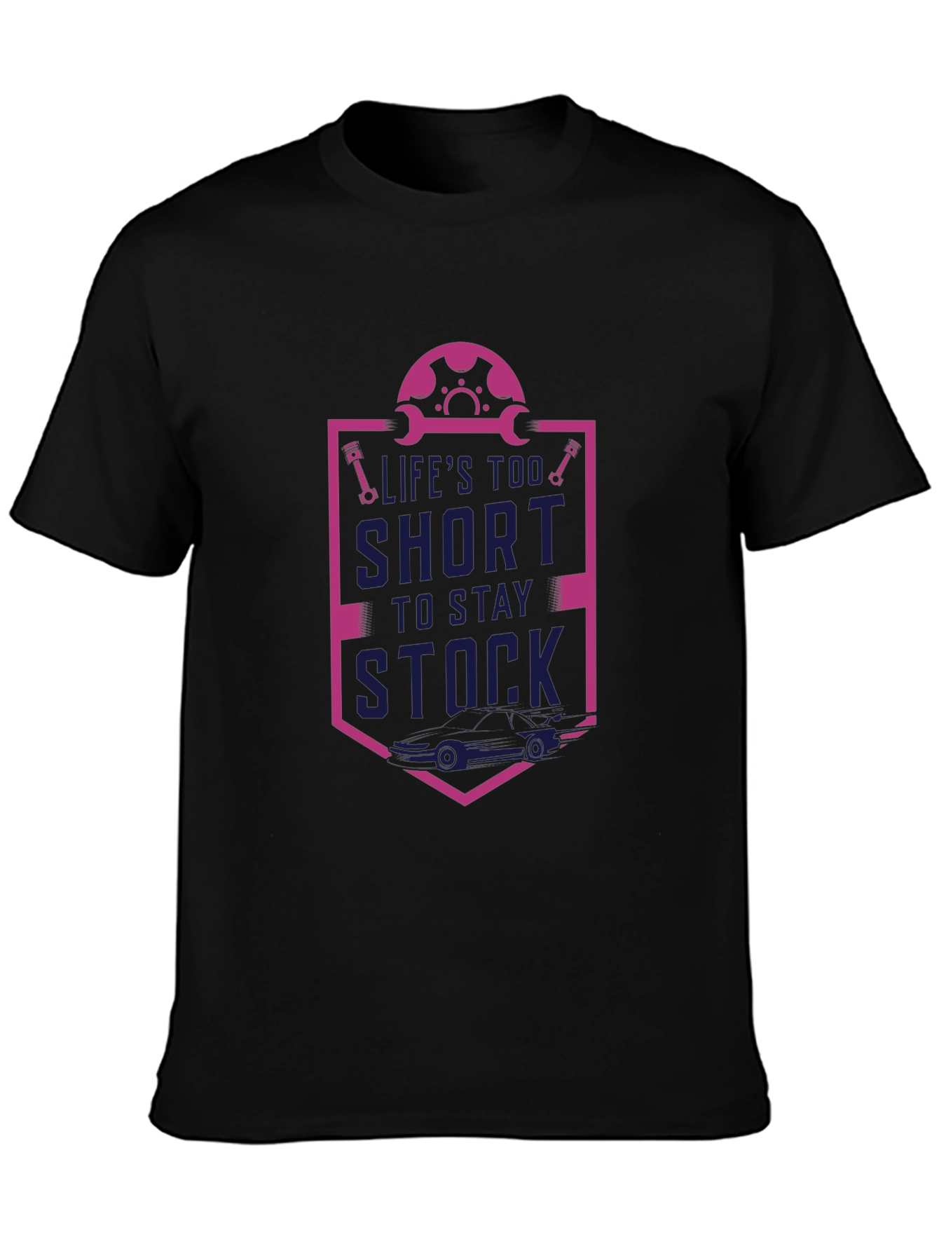 Lifes Too Short to Stay Stock Graphic T-Shirt