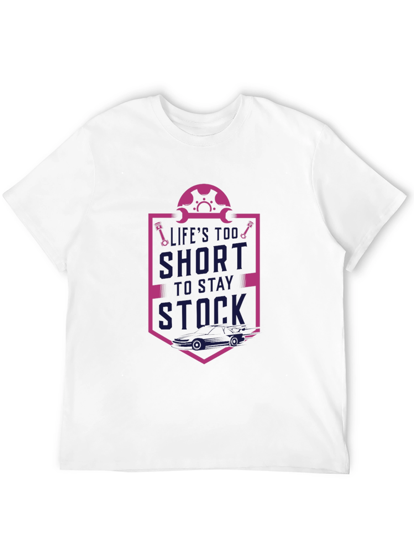 Lifes Too Short to Stay Stock Graphic T-Shirt
