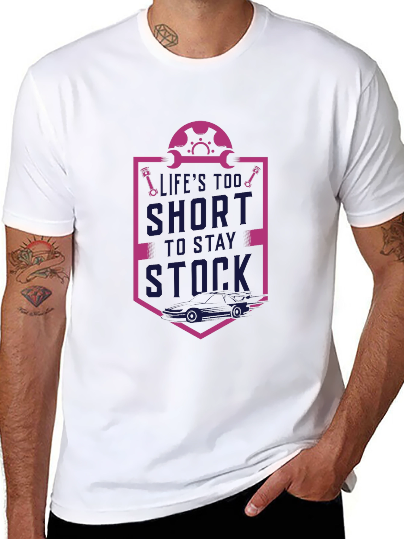 Lifes Too Short to Stay Stock Graphic T-Shirt