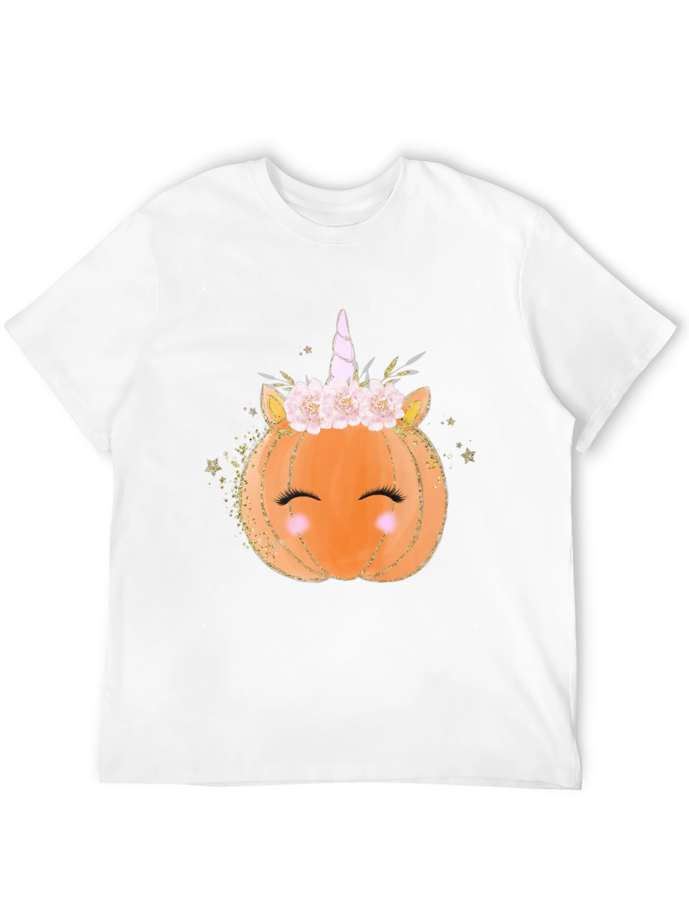 Unicorn Pumpkin Halloween Graphic Tee