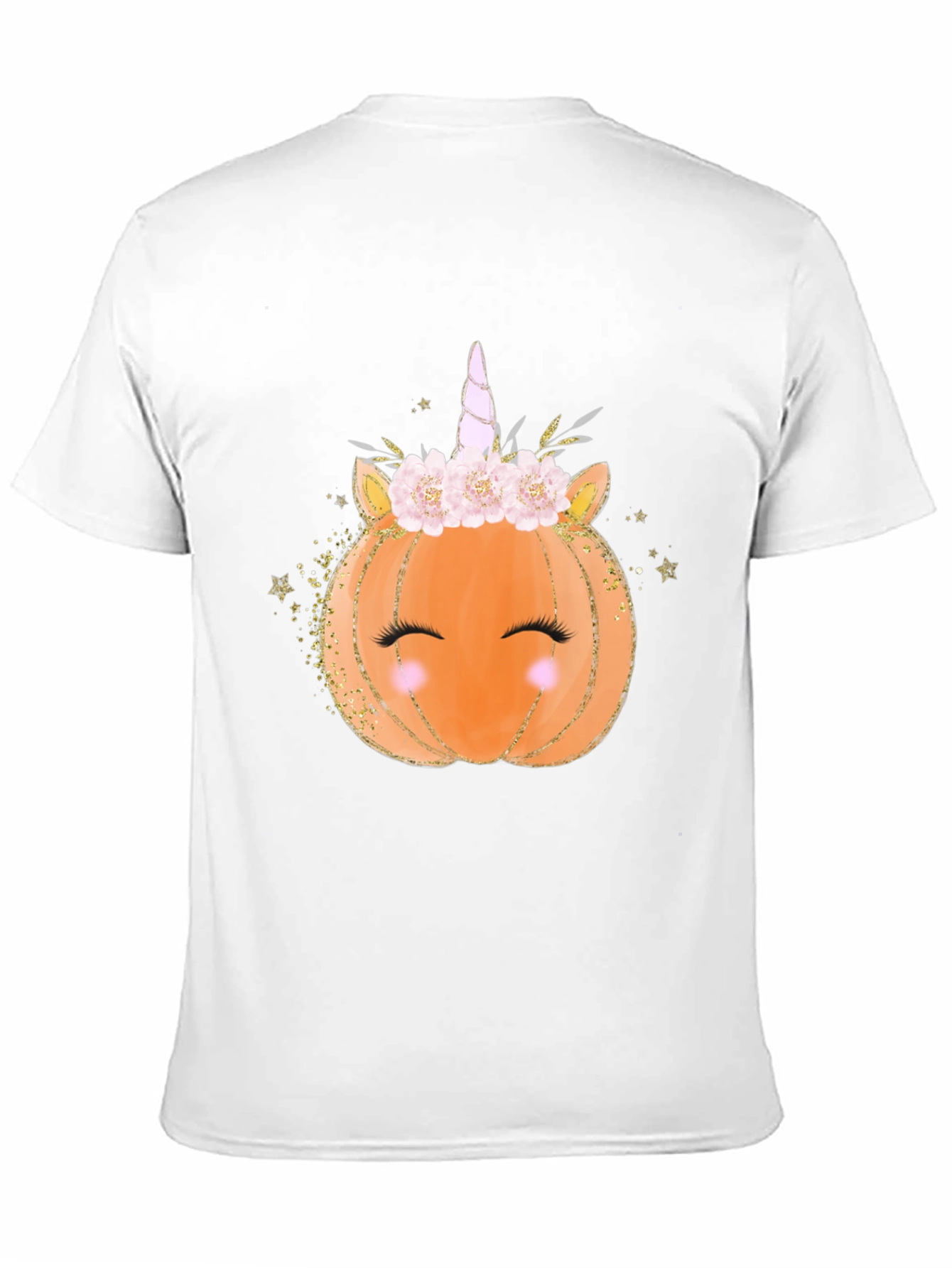 Unicorn Pumpkin Halloween Graphic Tee