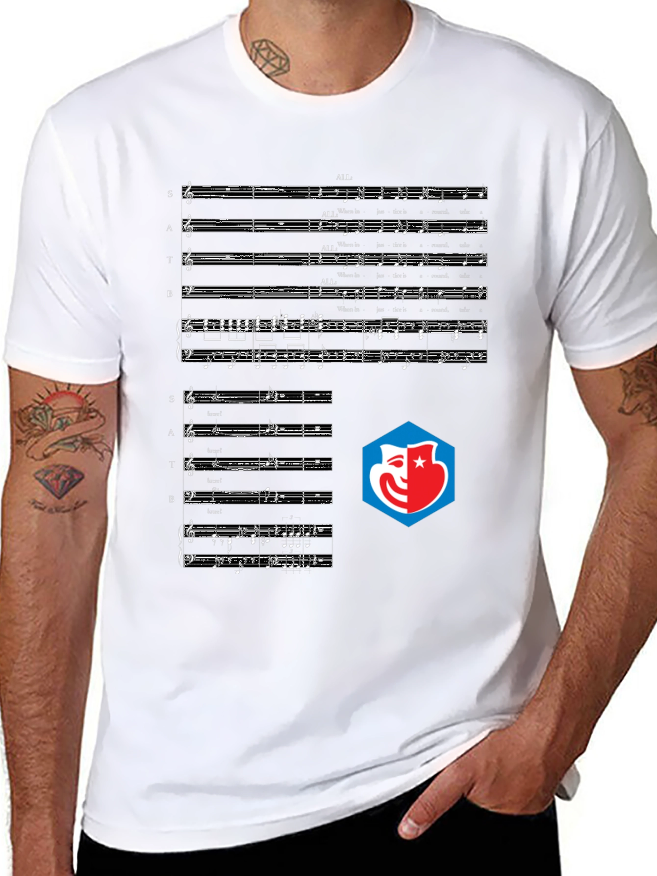 Musical Score T-Shirt