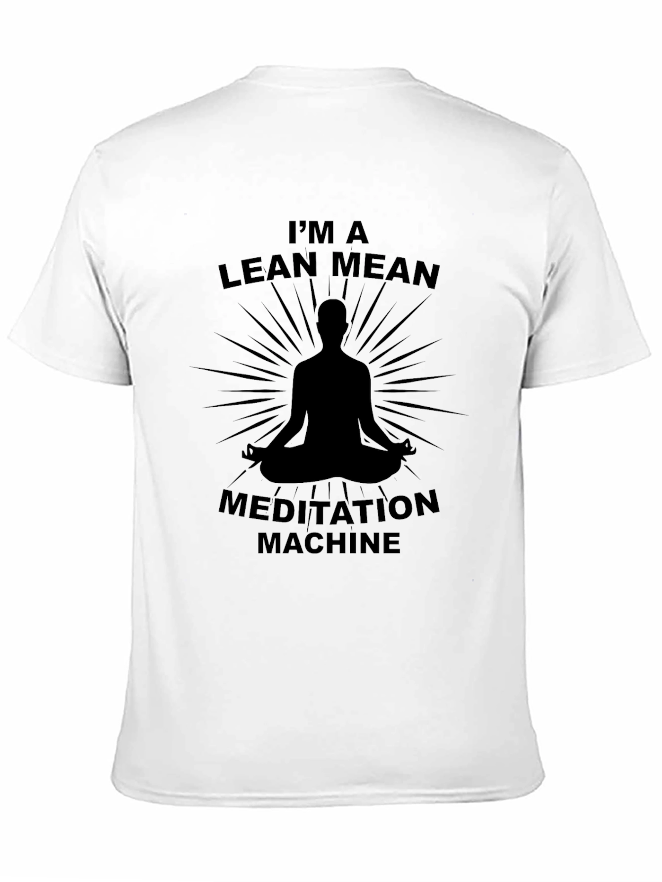 Lean Mean Meditation Machine Graphic Tee