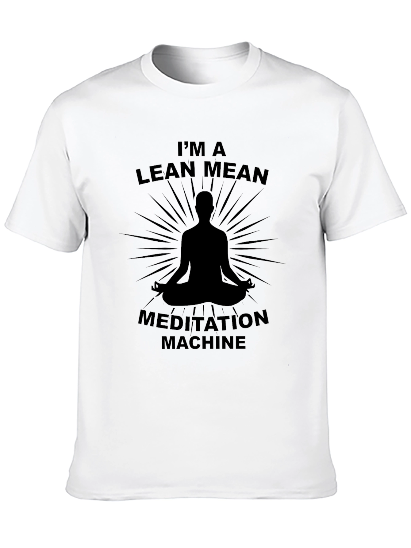 Lean Mean Meditation Machine Graphic Tee
