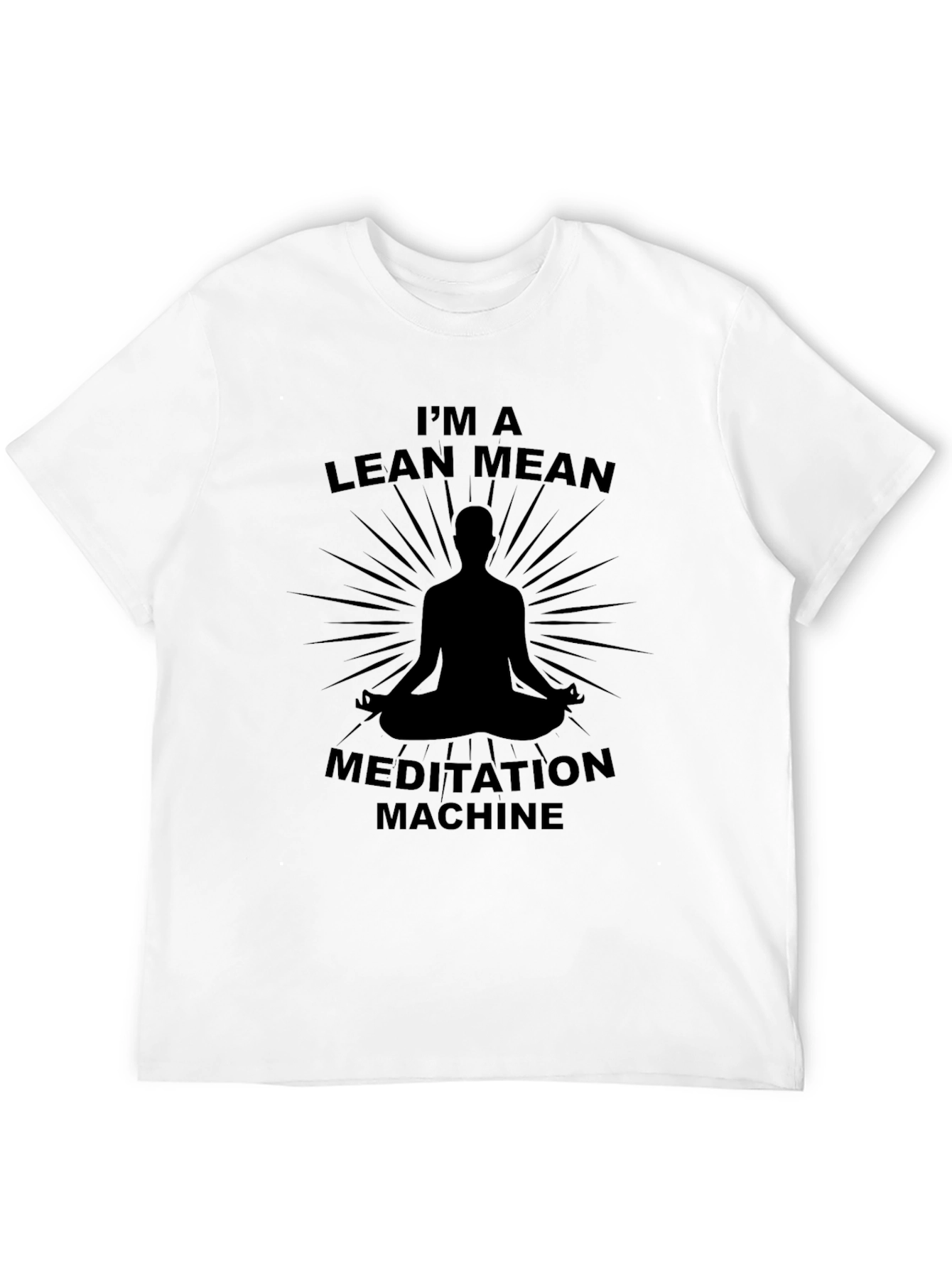 Lean Mean Meditation Machine Graphic Tee