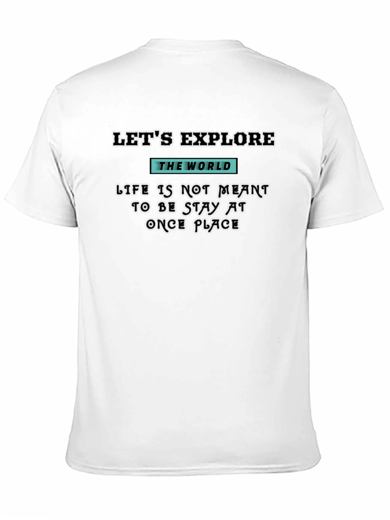 Lets Explore Graphic Tee - Travel Adventure Shirt