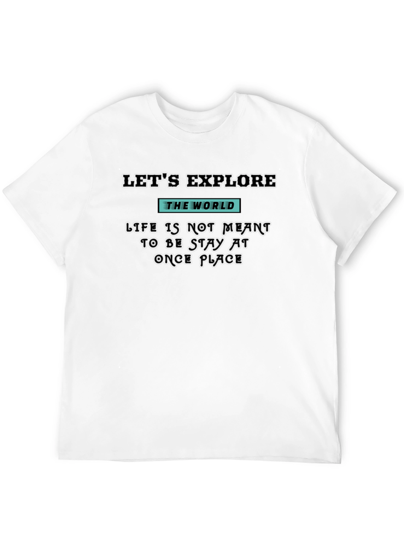 Lets Explore Graphic Tee - Travel Adventure Shirt