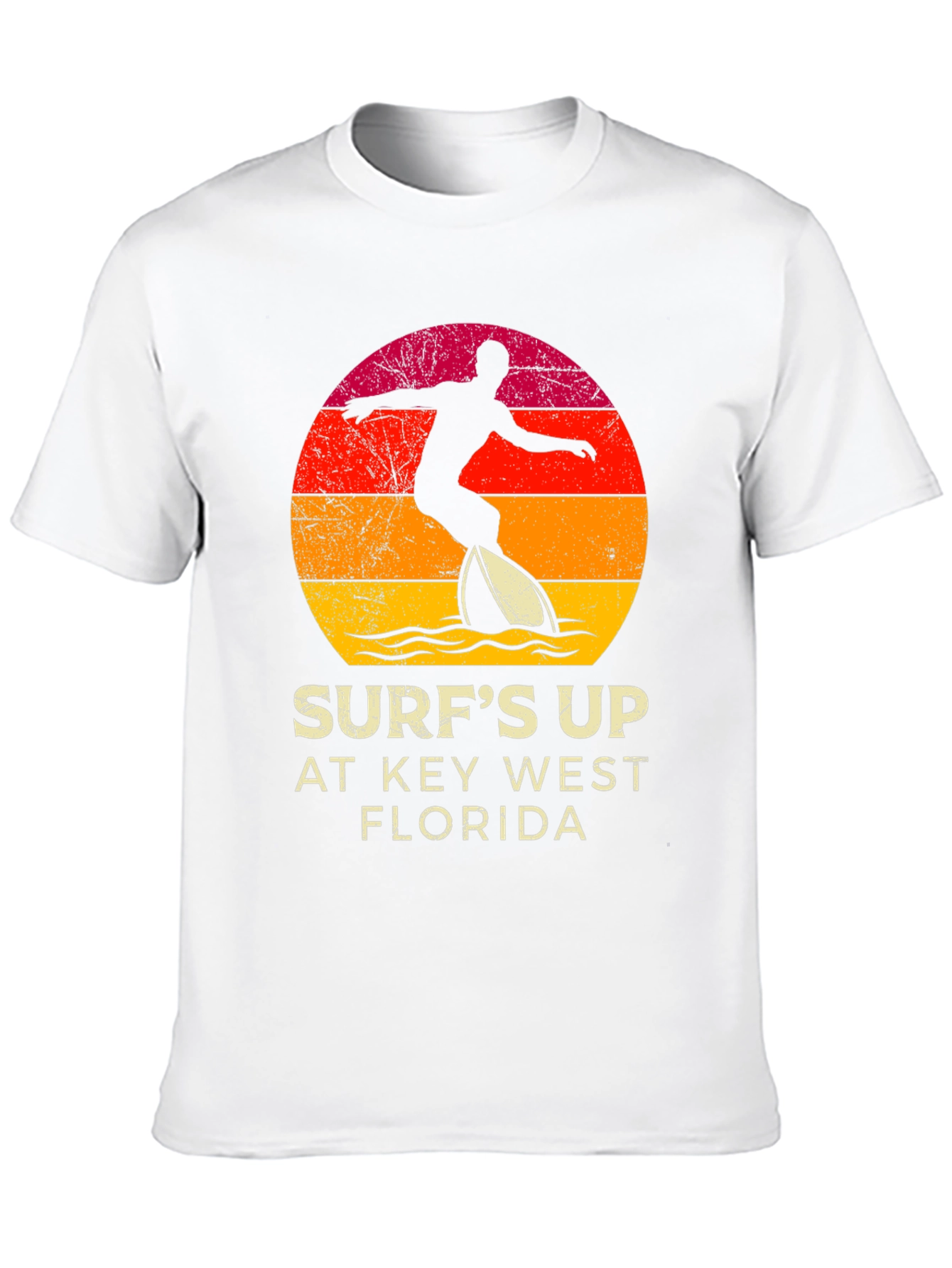 Surfs Up Key West Florida T-Shirt