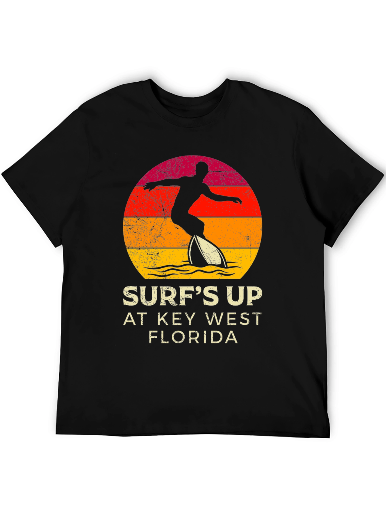 Surfs Up Key West Florida T-Shirt