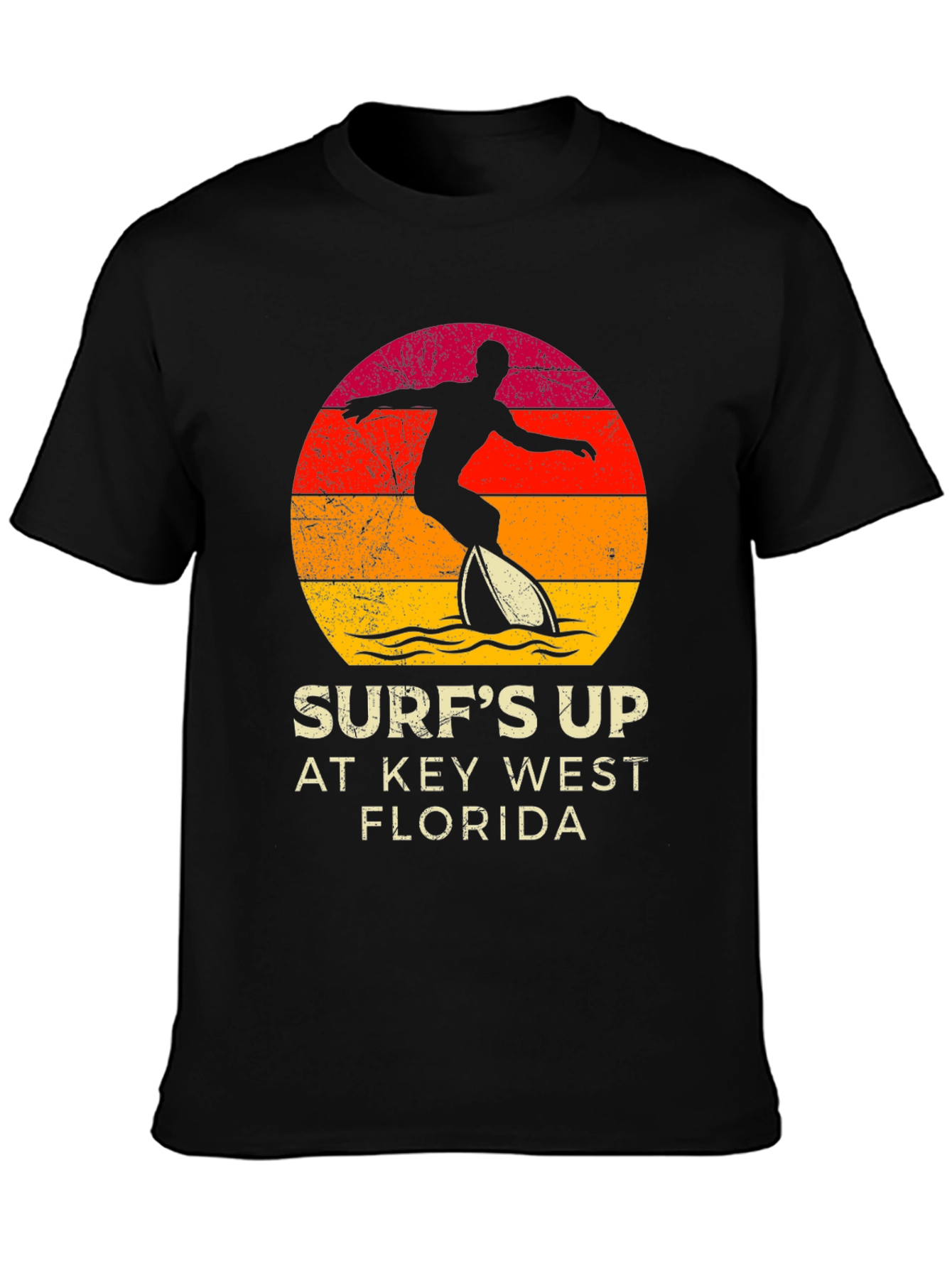 Surfs Up Key West Florida T-Shirt