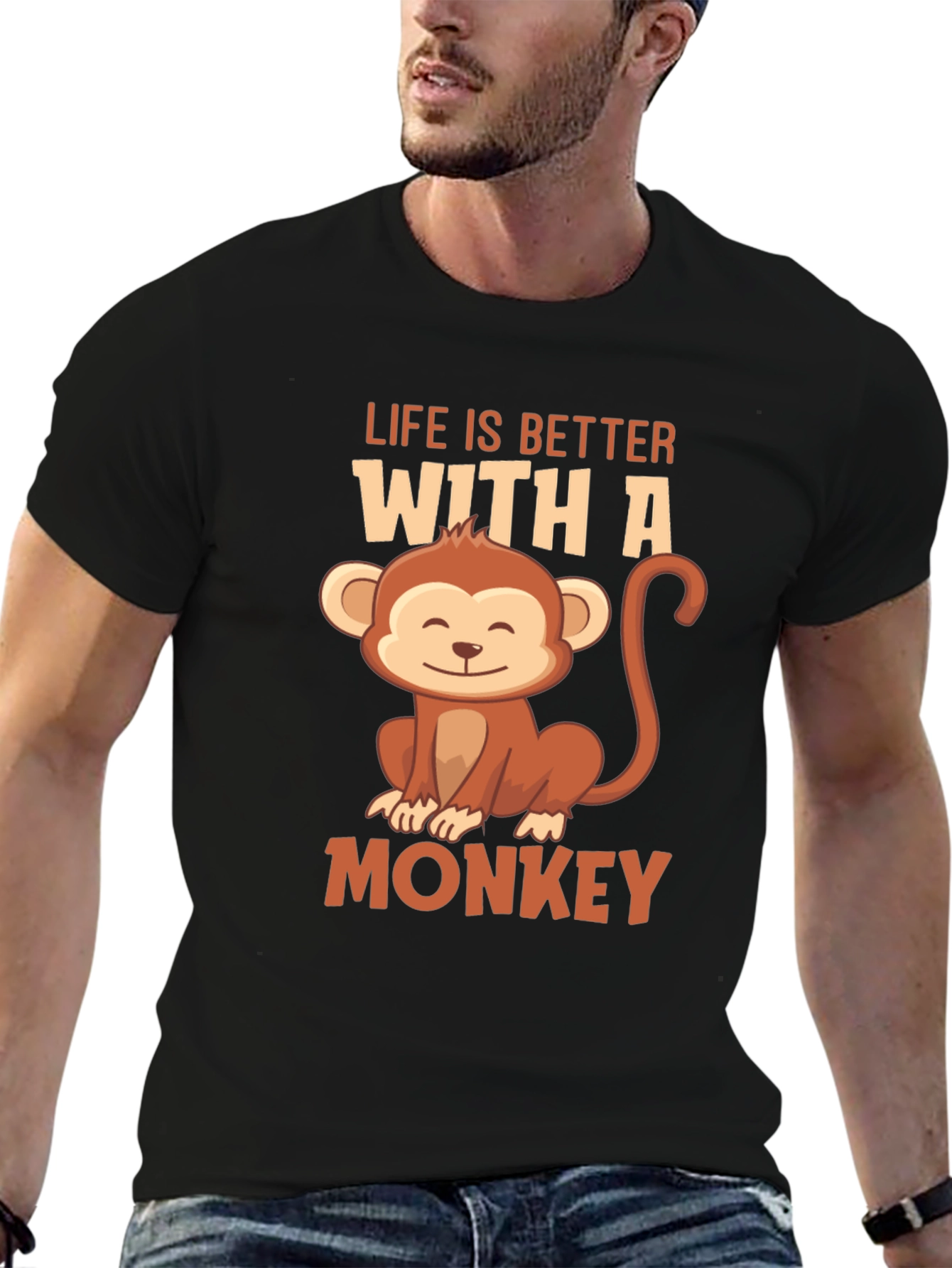 Life Is Better With A Monkey T-Shirt