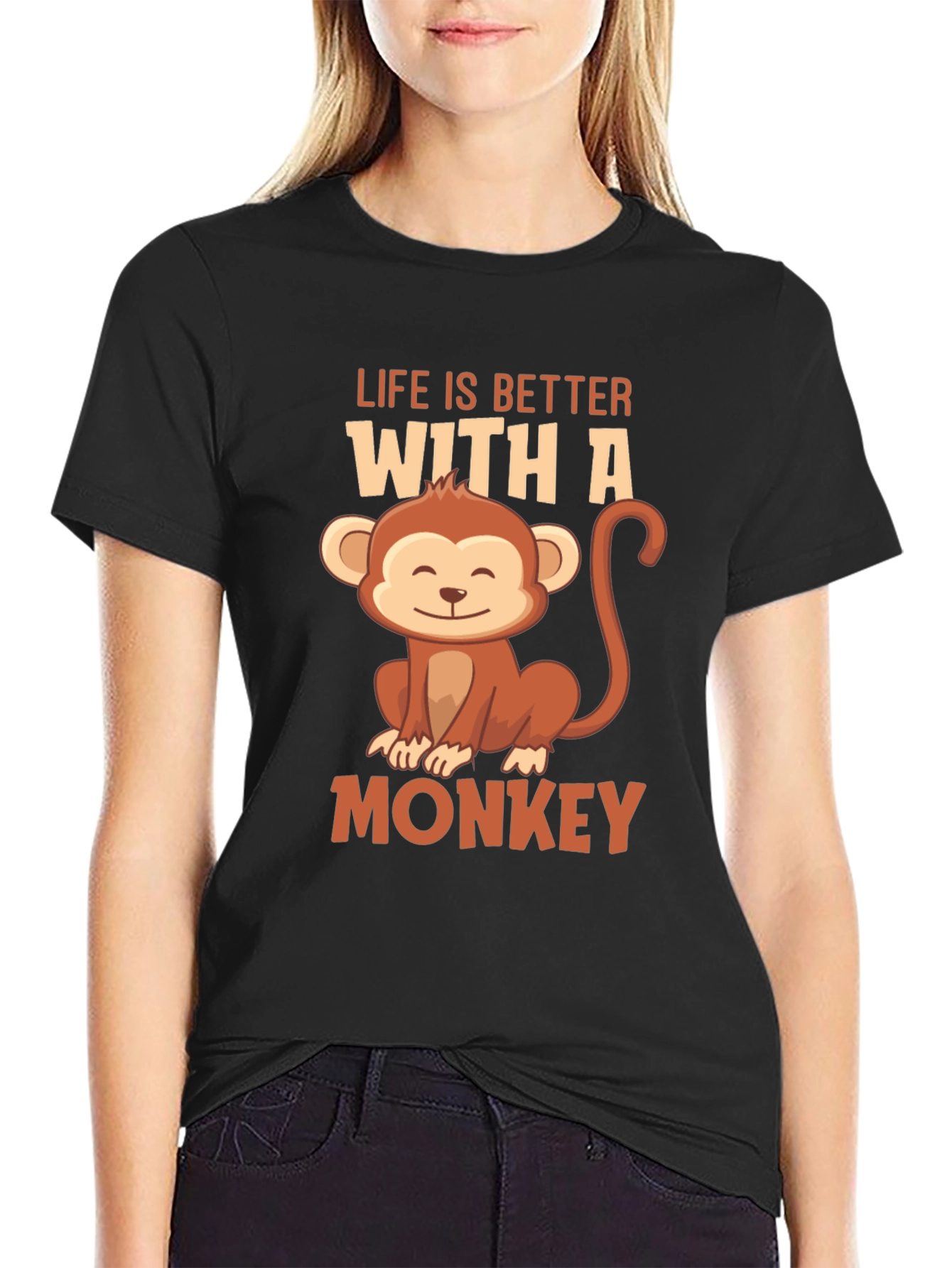 Life Is Better With A Monkey T-Shirt