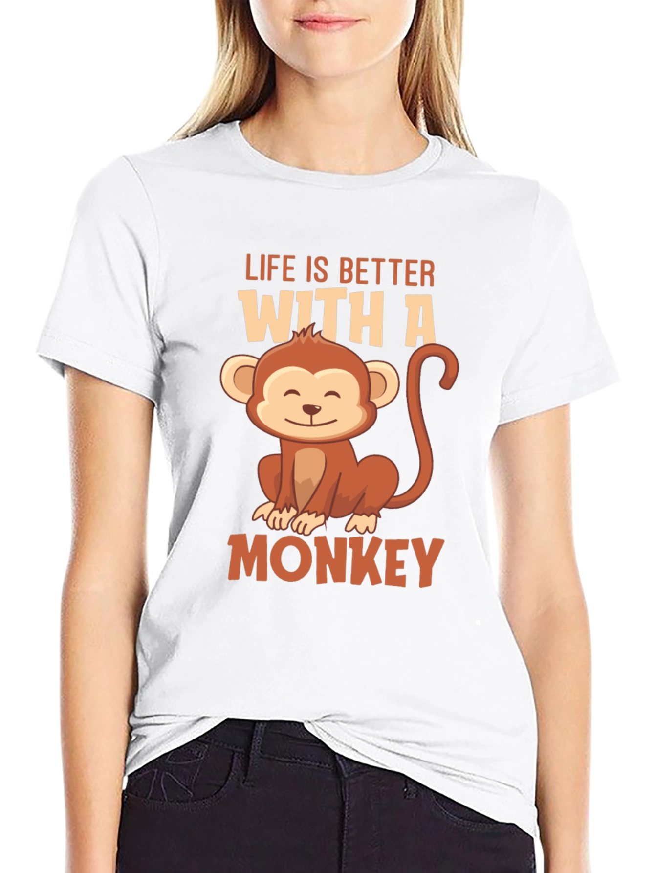 Life Is Better With A Monkey T-Shirt