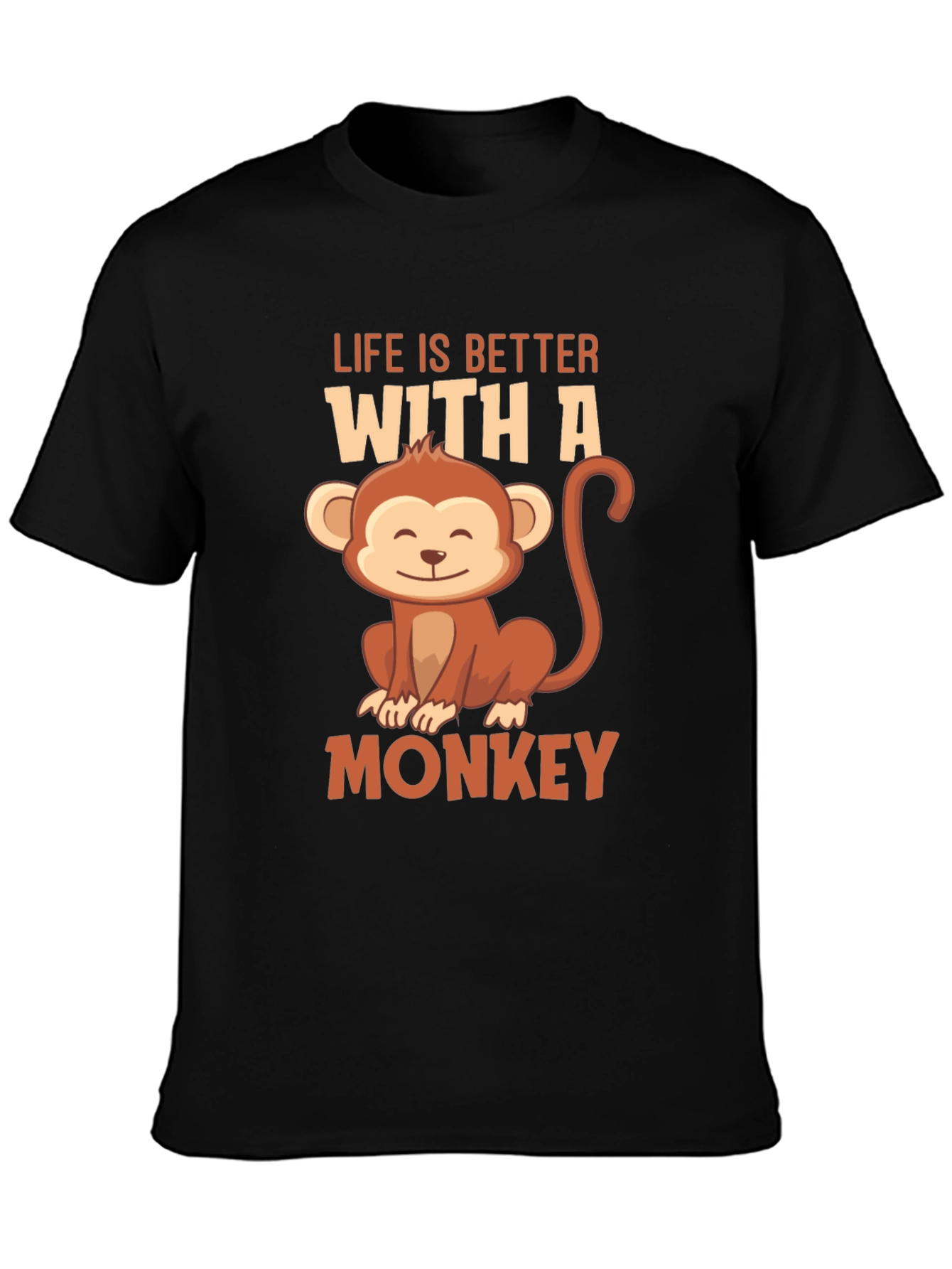 Life Is Better With A Monkey T-Shirt