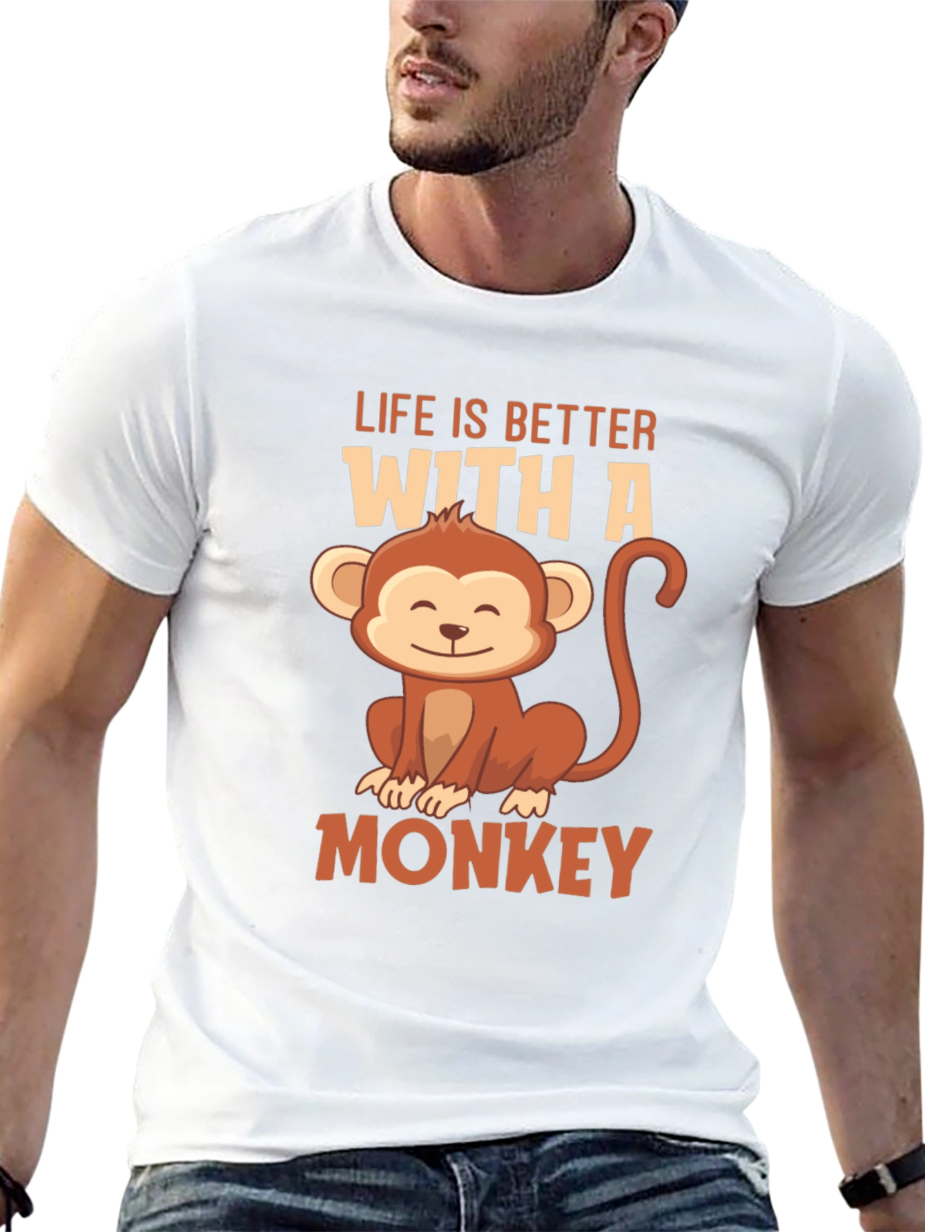 Life Is Better With A Monkey T-Shirt