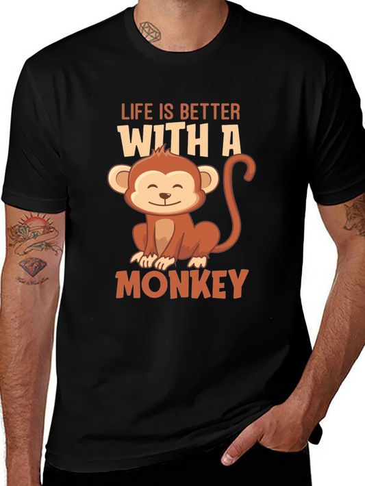 Life Is Better With A Monkey T-Shirt
