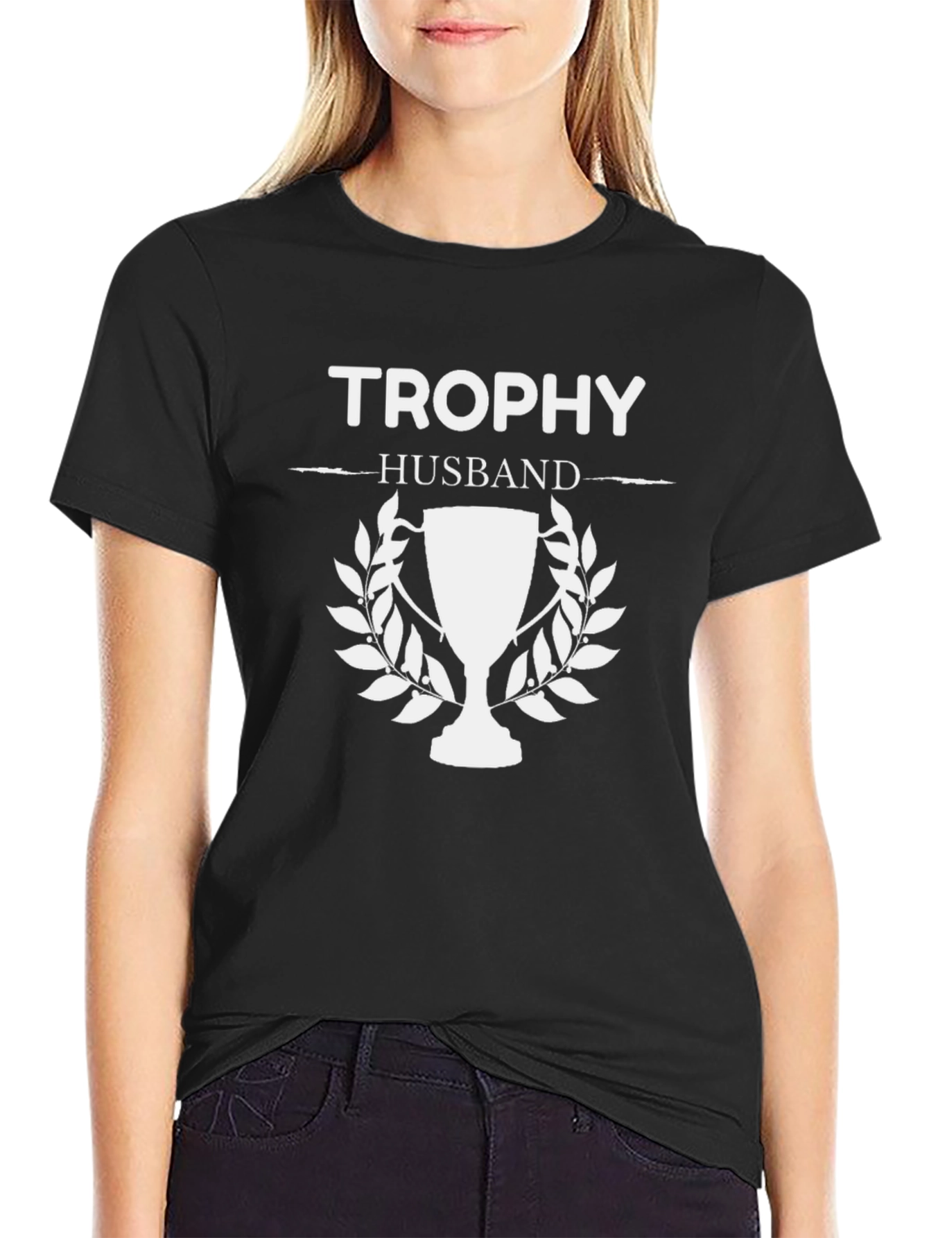 Trophy Husband Graphic Novelty T-Shirt