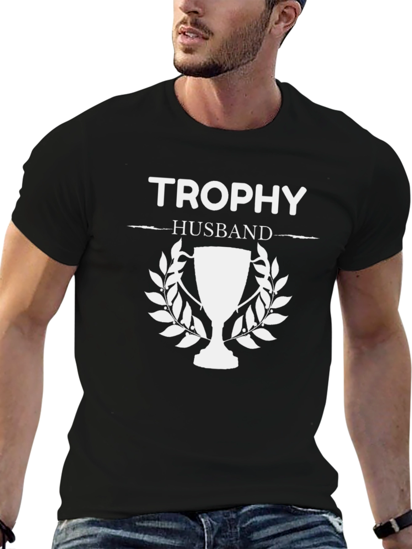 Trophy Husband Graphic Novelty T-Shirt