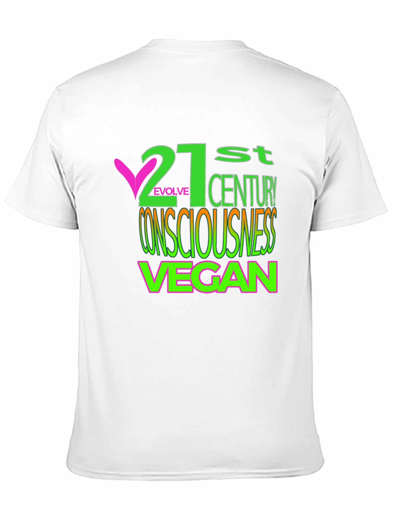 21st Century Vegan Consciousness Graphic Tee