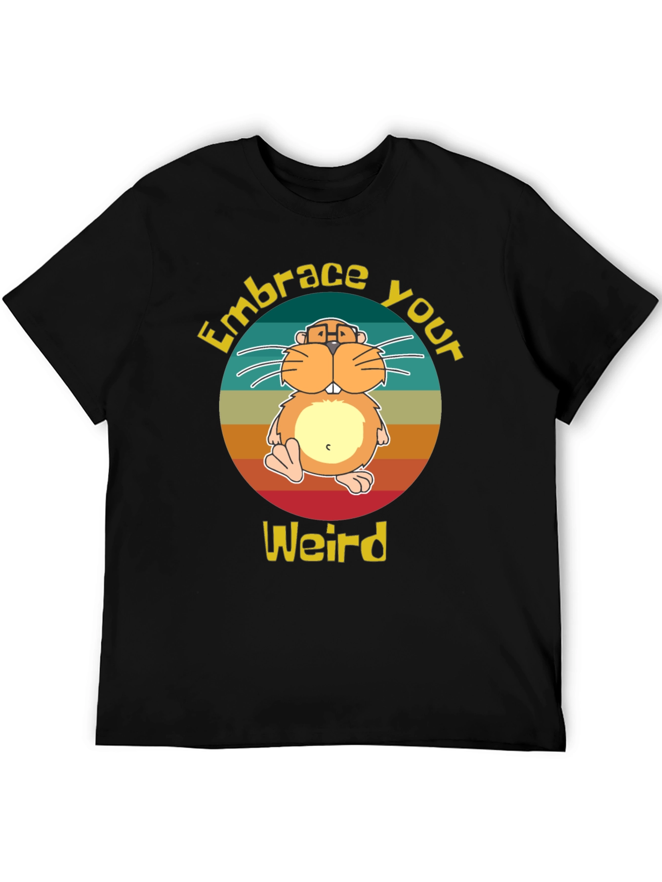 Embrace Your Weird Hamster Graphic Tee
