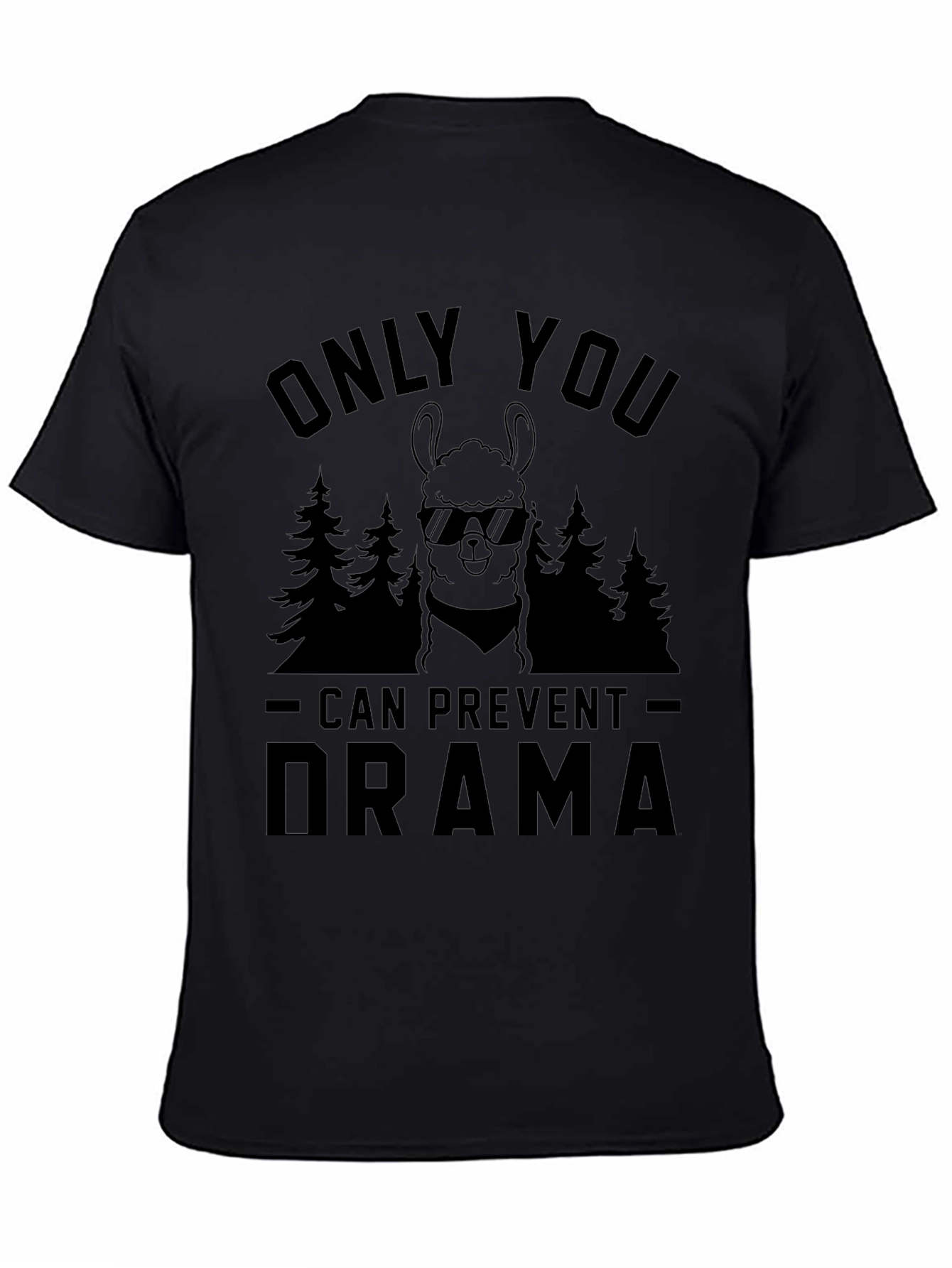 Only You Can Prevent Drama Llama Graphic Tee