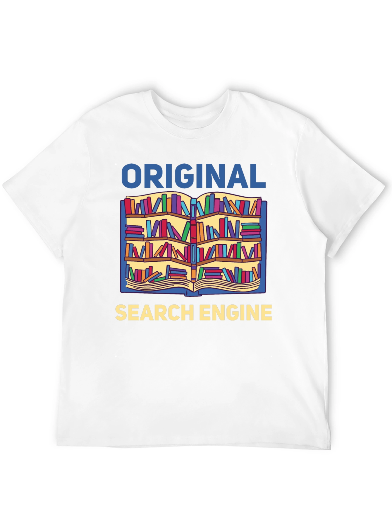 Original Search Engine Book T-Shirt