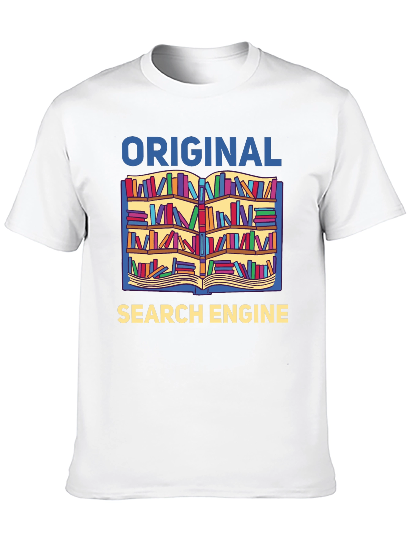 Original Search Engine Book T-Shirt