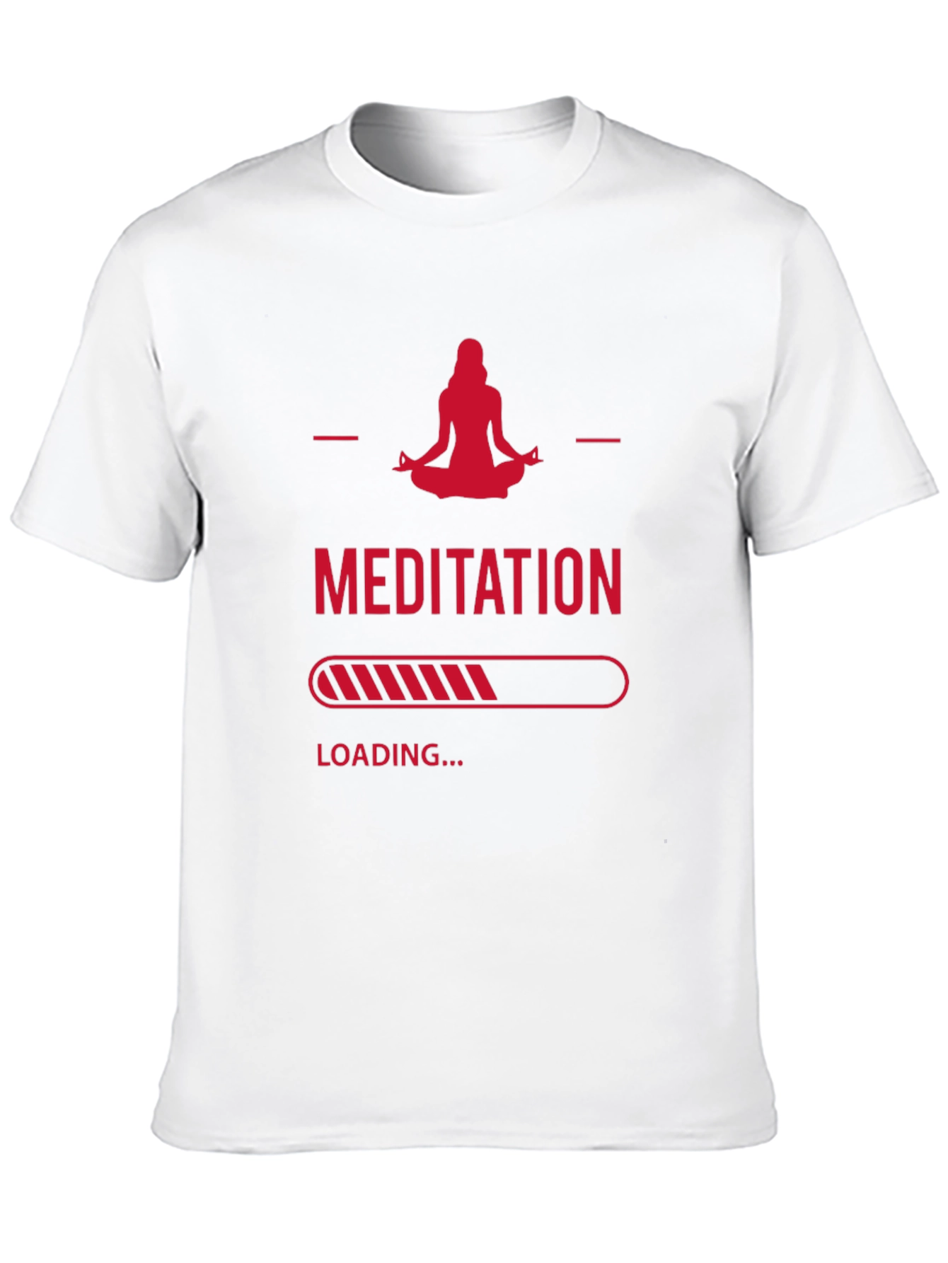 Meditation Loading T-Shirt - Zen & Relaxation Tee