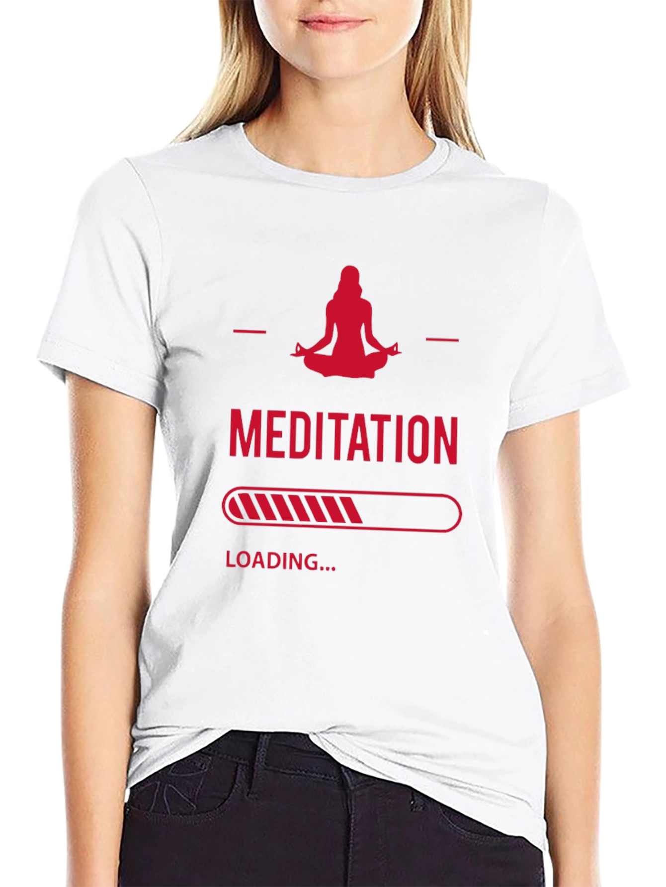 Meditation Loading T-Shirt - Zen & Relaxation Tee