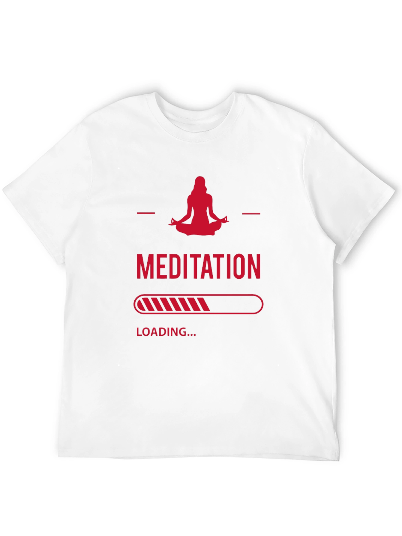 Meditation Loading T-Shirt - Zen & Relaxation Tee