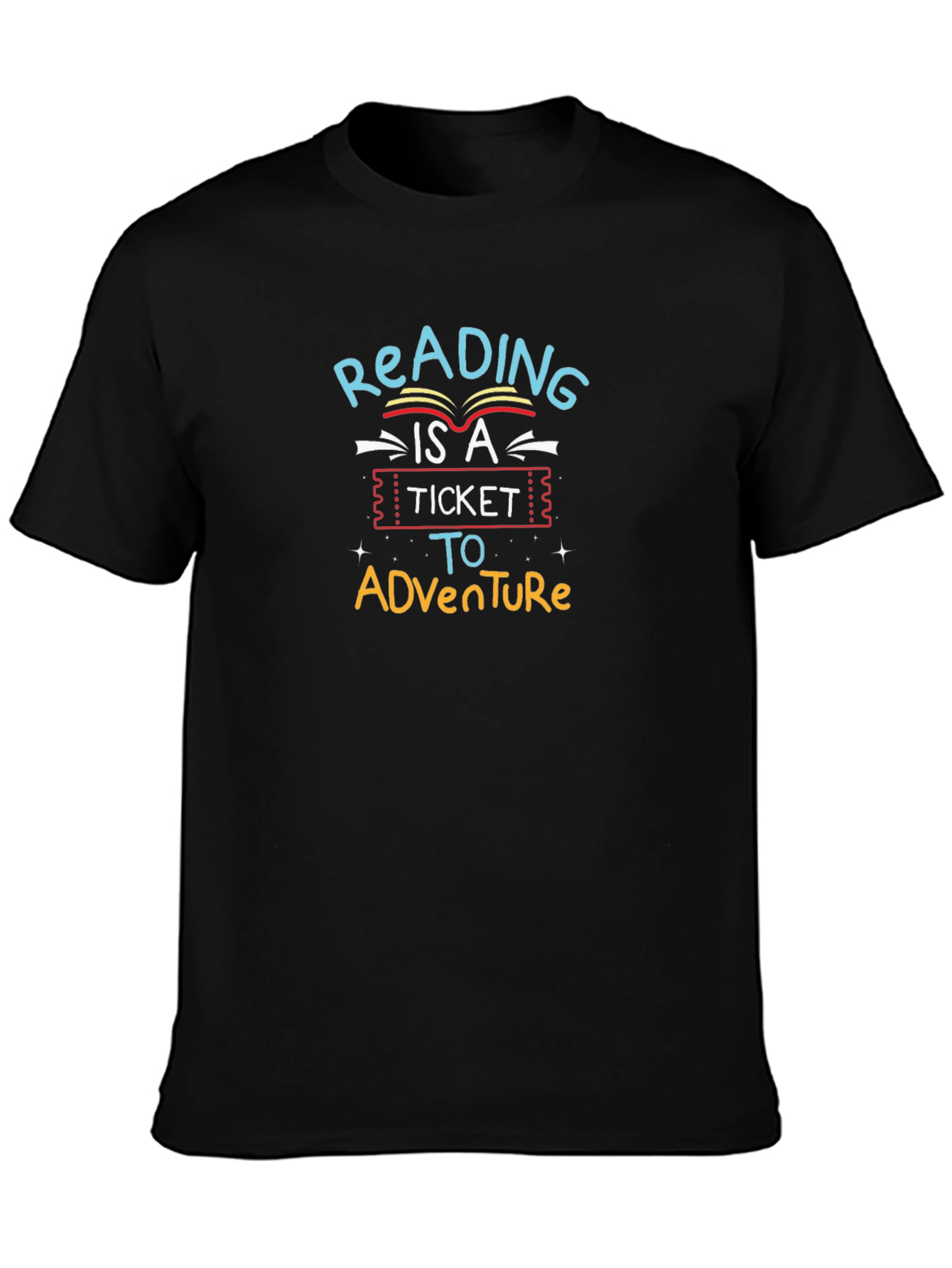 Reading Adventure Ticket T-Shirt