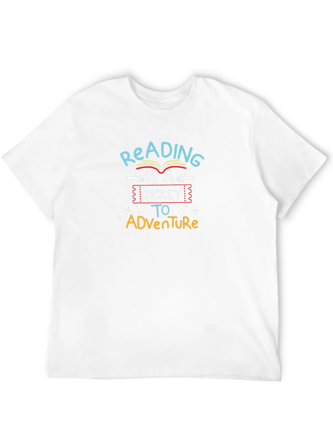 Reading Adventure Ticket T-Shirt