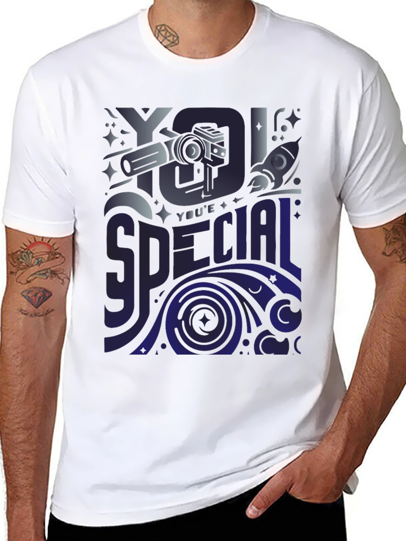 Youre Special Graphic Tee - Unisex Black T-Shirt