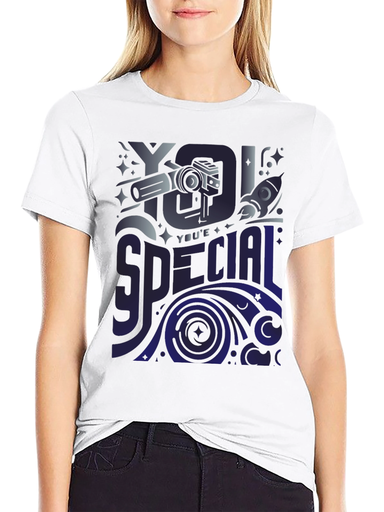 Youre Special Graphic Tee - Unisex Black T-Shirt
