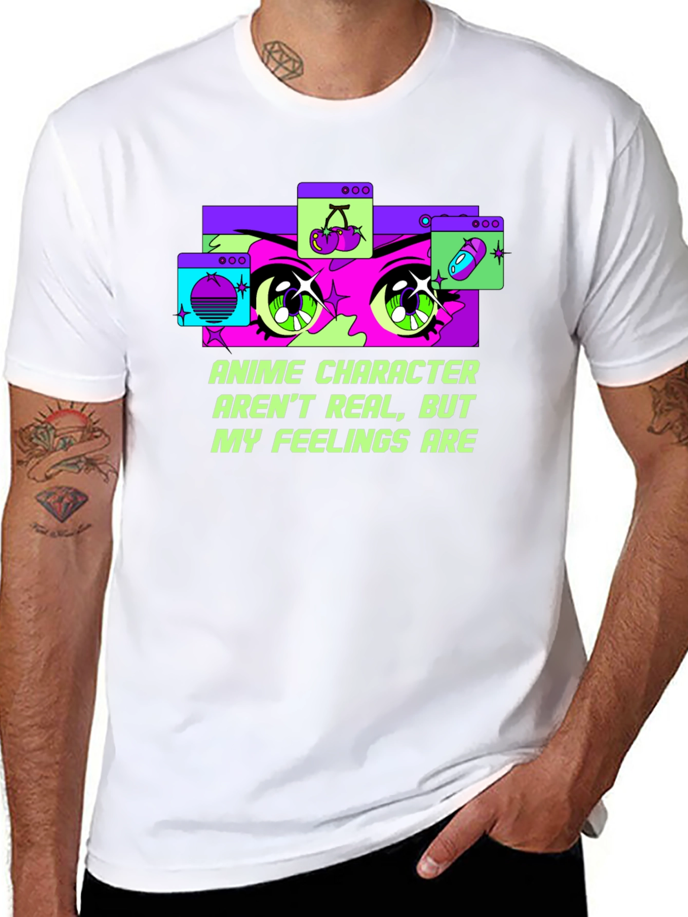 Anime Feelings Graphic Tee
