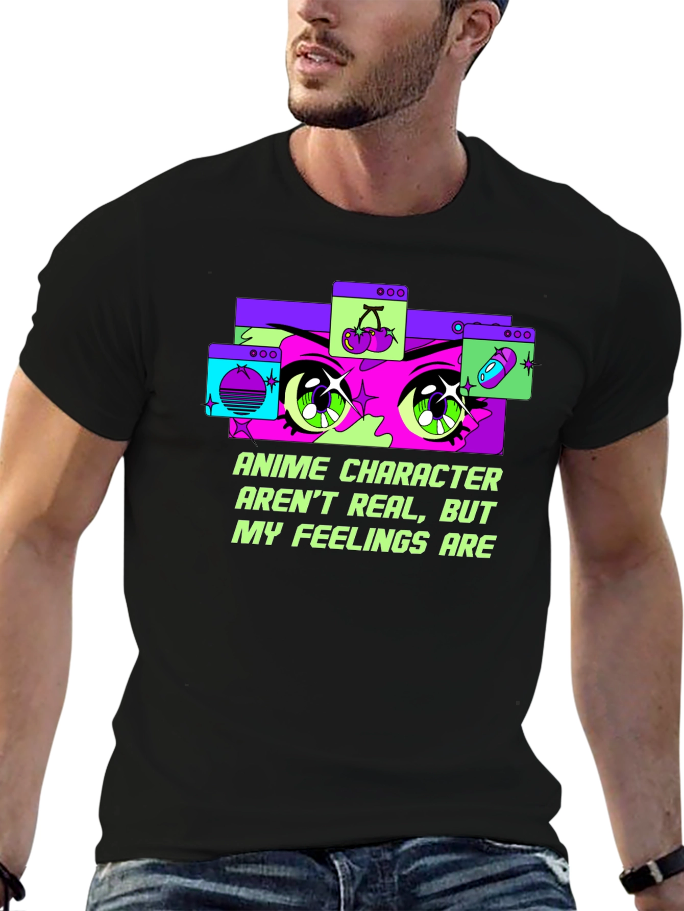 Anime Feelings Graphic Tee