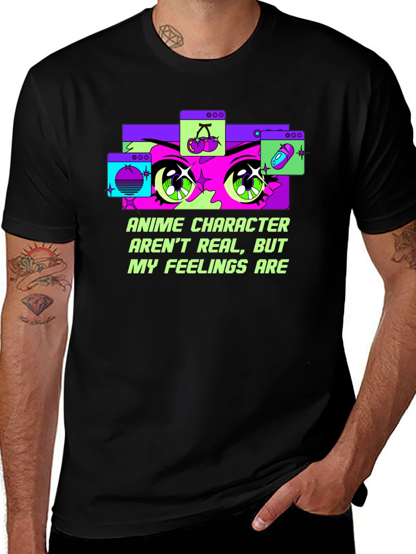 Anime Feelings Graphic Tee