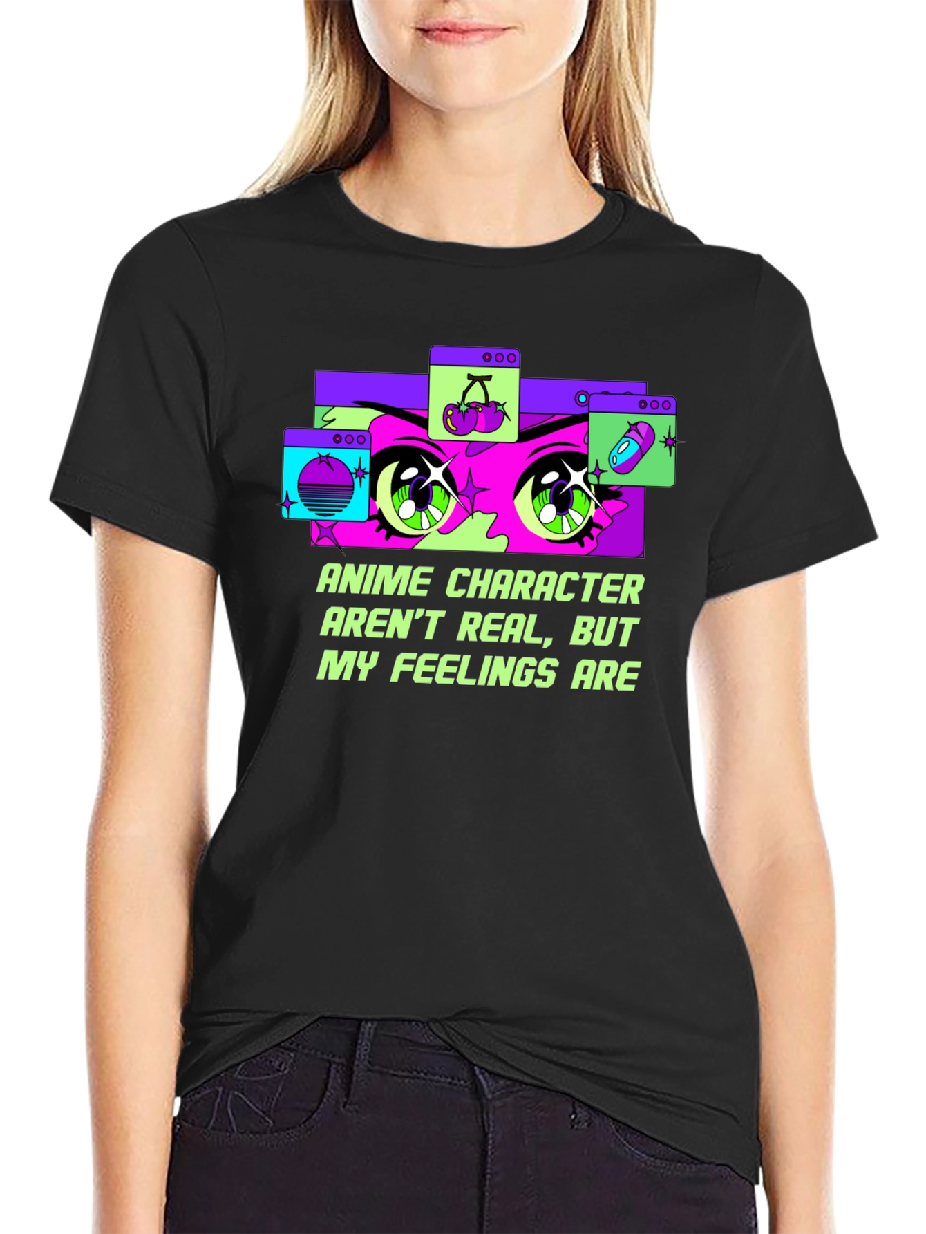 Anime Feelings Graphic Tee