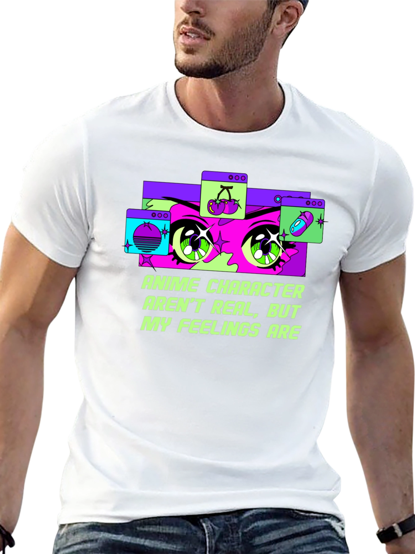 Anime Feelings Graphic Tee