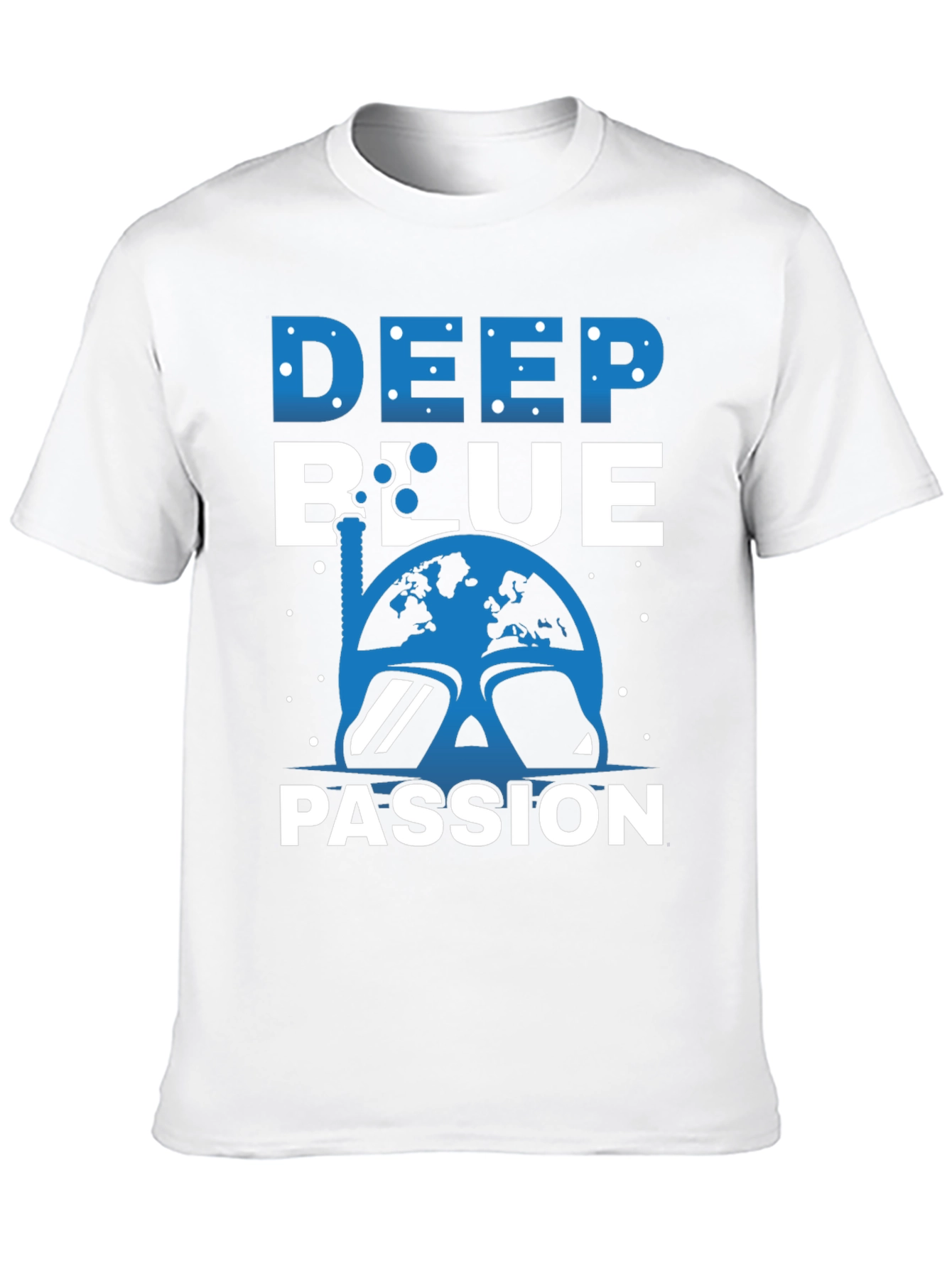 Deep Blue Passion Scuba Diving T-Shirt
