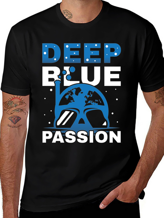 Deep Blue Passion Scuba Diving T-Shirt