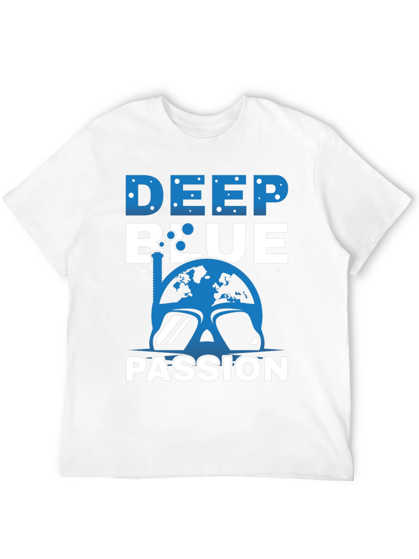Deep Blue Passion Scuba Diving T-Shirt