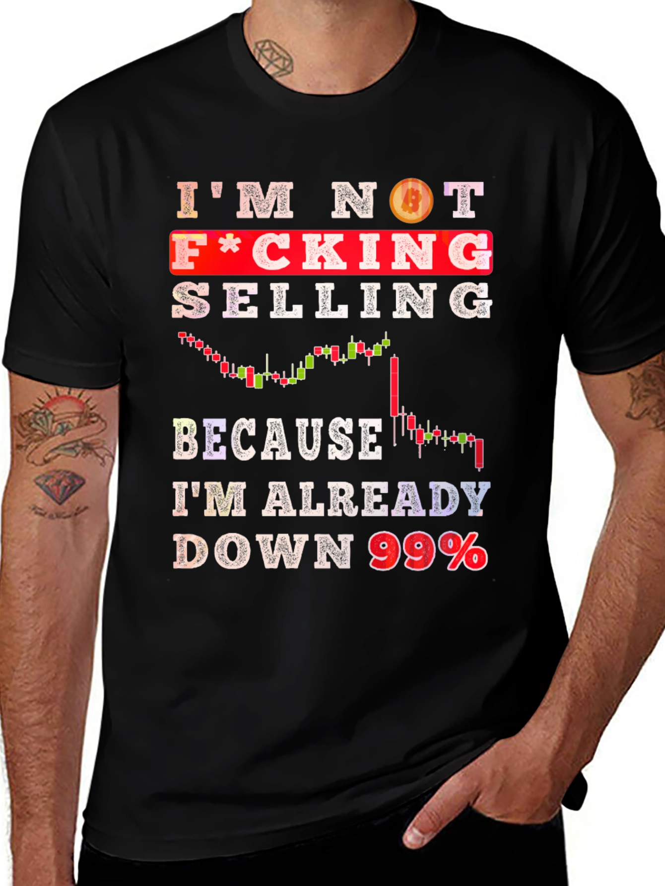 Crypto Investor T-Shirt - Im Not Selling
